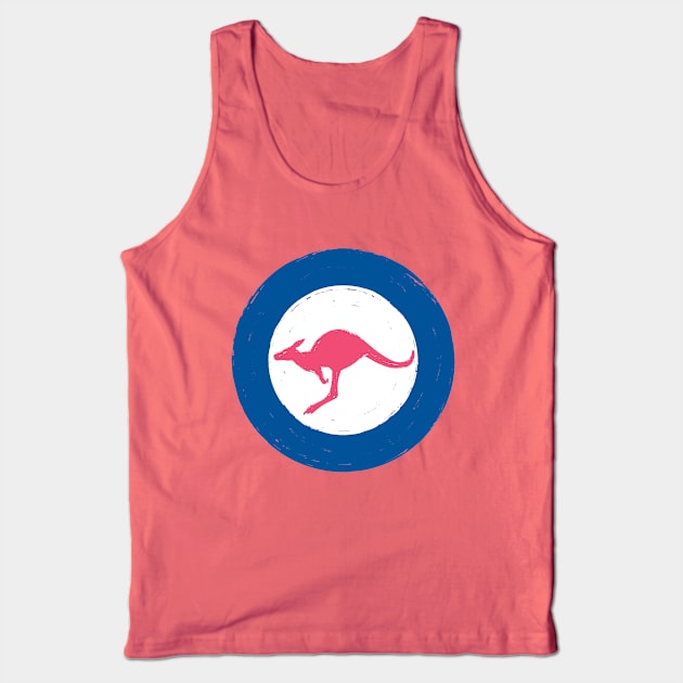 RAAF ROUNDEL Tank Top by LAZYJStudios